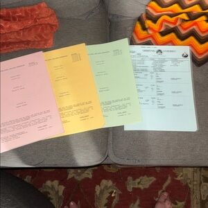 Authentic Star Trek: The Next Generation "Data's Day" Production Script!